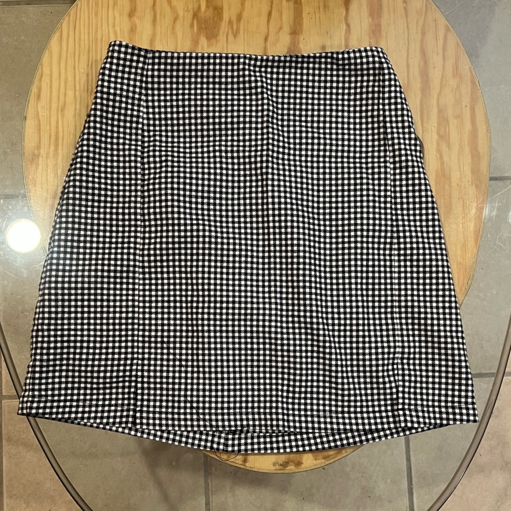 Brandy Melville Plaid Mini Skirt